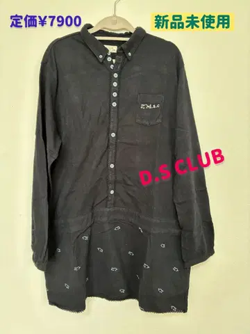 D.S CLUB 카라 부착 튜닉