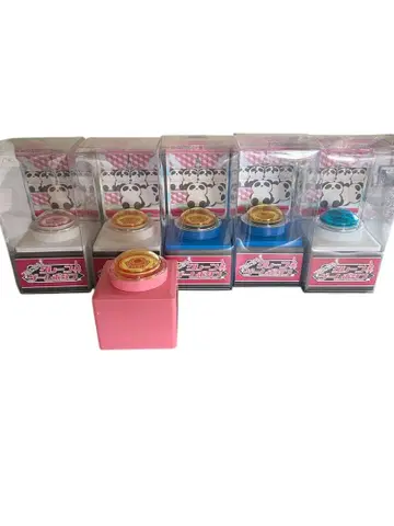 7가지 색으로 빛나는 뽑기 게임 버튼 6개 세트