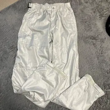 실버 나일론 워크 팬츠 IGNIO M 사이즈 미사용 새상품