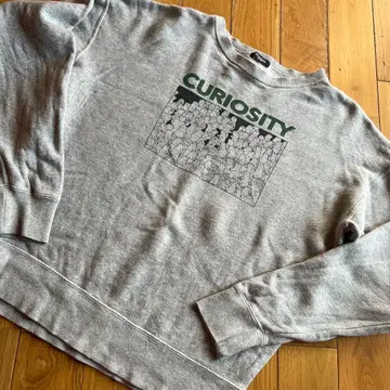 marble sub 그레이 맨투맨 CURIOUSITY