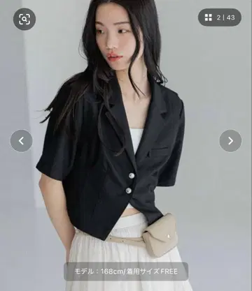 Heather 숏 자켓 택 포함 새상품