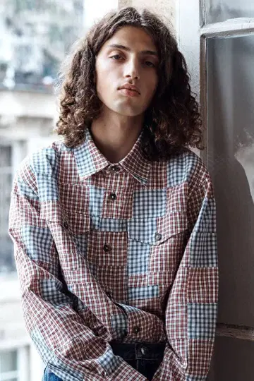 APC x JESSICA OGDEN 패치워크 셔츠