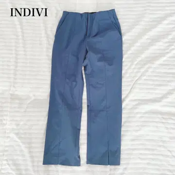 인디비 슬랙스 오피스 캐주얼 팬츠 일본제 워셔블