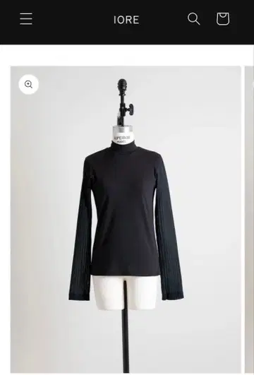 IORE 시어 슬리브 상의