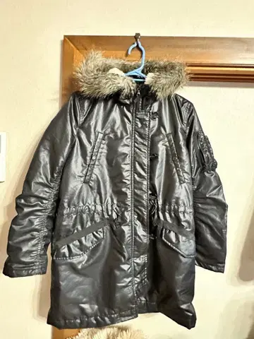 퍼 달린 밀리터리 아우터 L 사이즈 used y2k