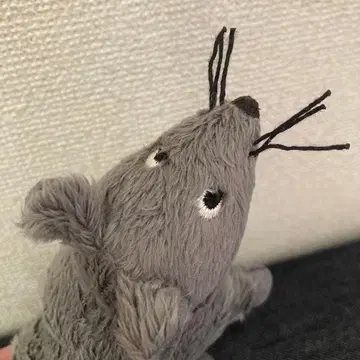 IKEA 그레이 쥐 봉제 인형 단종