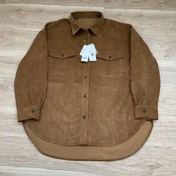 미사용 새상품 글로벌 워크 이지케어 코듀로이 셔츠 M 사이즈