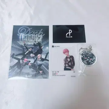 AGF PLAVE 밤비 클리어 카드 키링