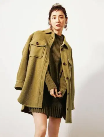 [ 최종 할인 ] SNIDEL 울 셔츠 자켓