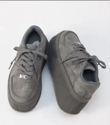 LOVEHUNTER 볼륨 밑창 코트 스니커즈 그레이