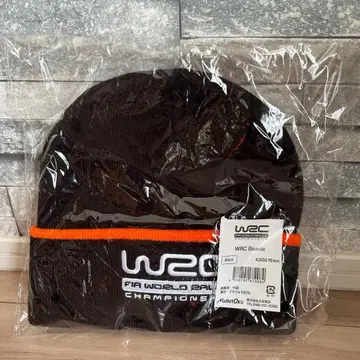 WRC 비니 블랙 니트 모자