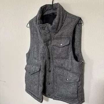 그레이 다운 베스트 퀼팅 베스트