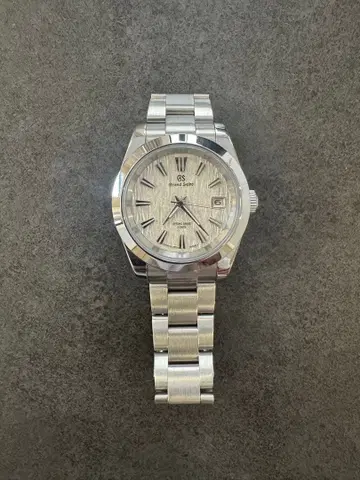 GS 자동 와인딩 손목시계 실버 mod