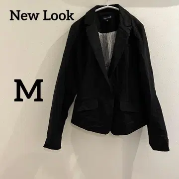 New Look [ M ] 테일러드 자켓 블랙 자켓 아우터