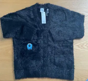 GU SUNSUN 블랙 가디건 L