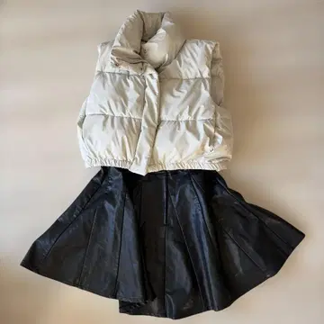 ZARA 다운 베스트 S