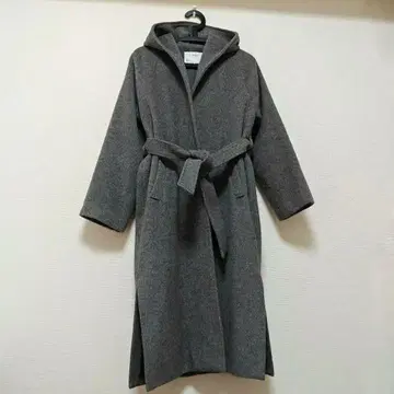 새상품급 차오패닉 CIAOPANIC 벨트 울 가운 코트 F