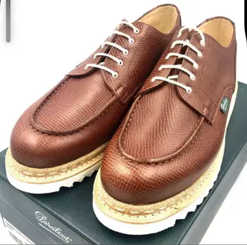 [레어] 파라부트 샹보드 UK8 브라운 그레인 가죽