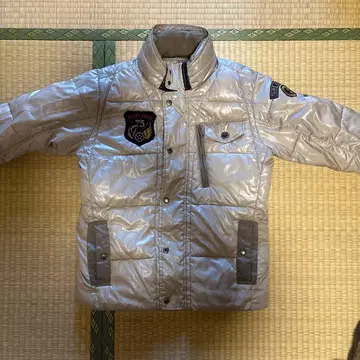 실버 밀리터리 자켓 THIRD AIR FORCE
