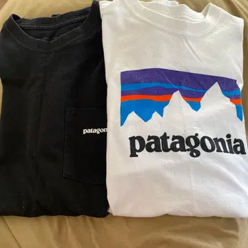 파타고니아 T셔츠 반팔 S사이즈 2개 세트