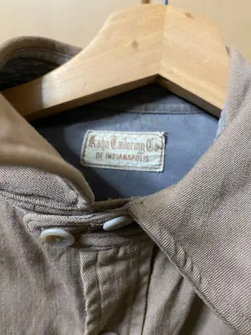 [빈티지] 40 sKahn Tailoring Co. 오피서 셔츠
