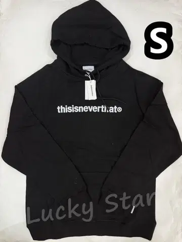 thisisneverthat 블랙 후드티 S 사이즈 택 포함 새상품