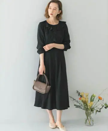 어반리서치 로쏘 URBAN RESARCH ROSSO 프릴 원피스