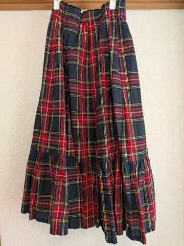 yukiemon 트레디셔널 턱 스커트 M 사이즈