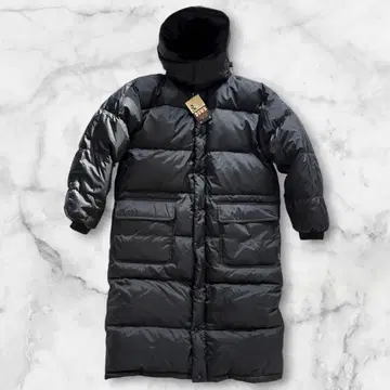 [ 새상품 ] jungle storm 블랙 롱 다운 자켓 L