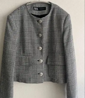미사용 ZARA 트위드 자켓