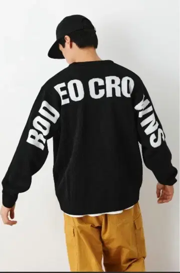 새상품 택 포함 RODEO CROWNS 오버 사이즈 니트 블랙 M