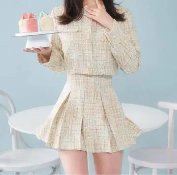 Darich 팬시 트위드 셋업 S