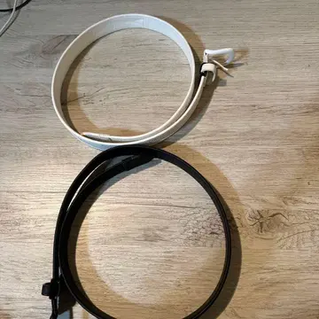 Callaway 벨트 2개 세트 화이트 블랙