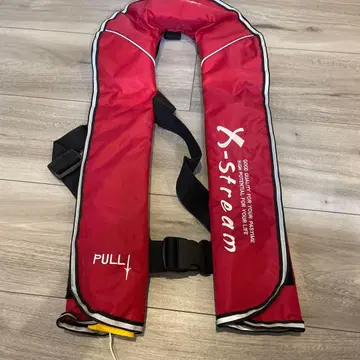 미사용품 X-stream 자동 팽창식 구명 조끼