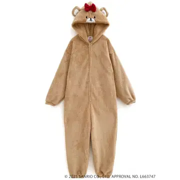 타이니참 인형옷 룸웨어 곰 귀 복슬복슬 파자마 산리오