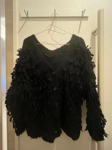 Heather/프린지 가디건