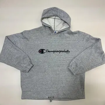 Champion 그레이 후드 부착 후드티 O 사이즈