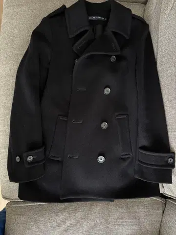 랄프 로렌 더블 브레스트 네이비 피코트 [ 새상품급 ]