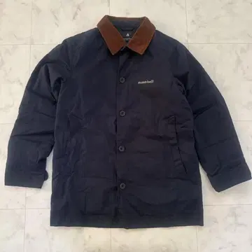 mont-bell 캔버스 컨트리 다운 자켓 네이비 S