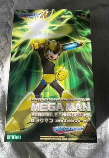 코토부키야 록맨 11 스크램블 썬더 프라모델
