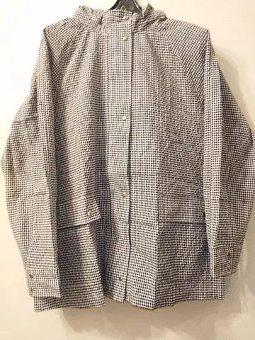 DECOY MORE 17호 점퍼 네이비 컬러 (깅엄 체크)