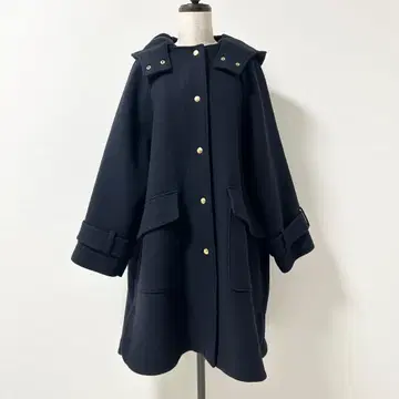 트래디셔널 웨더웨어 ROMNEY HOOD 네이비