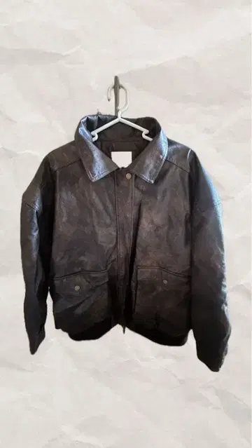 블랙 가죽 자켓