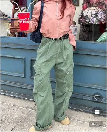 와이드 카고 팬츠