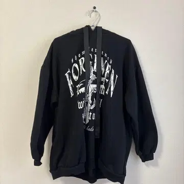 spinns 서브컬처 계열 귀 달린 후드 속기모 빅 후드티