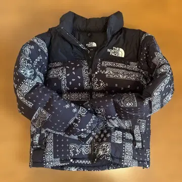 THE NORTH FACE 반다나 패턴 다운 자켓 M