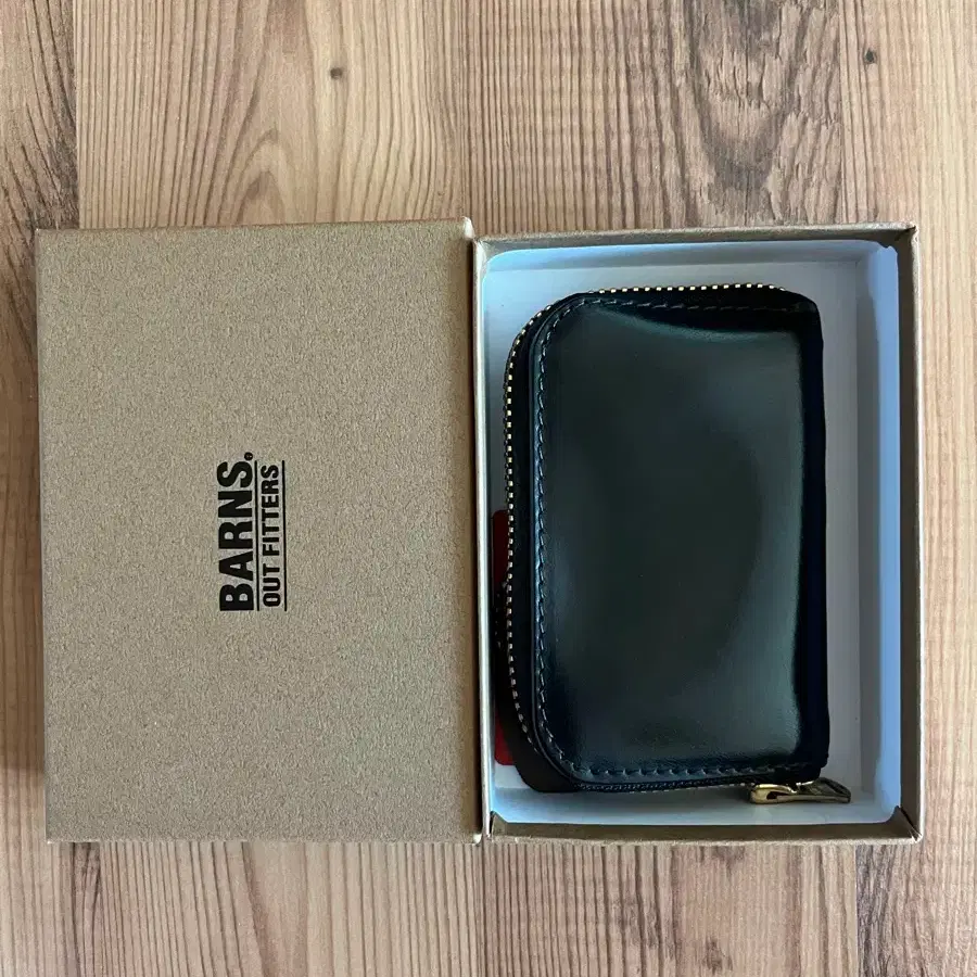 새상품] BARNS OUTFITTERS 코도반 코인지갑 (BLACK)