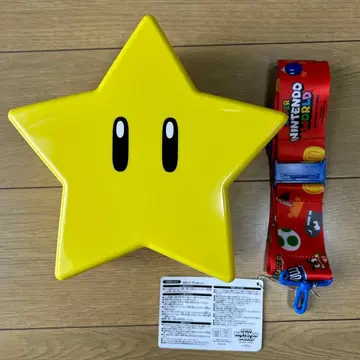 슈퍼 닌텐도 월드 별 모양 수납 박스