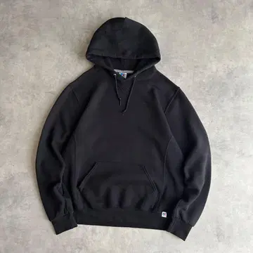 러셀 애슬레틱 / 무지 후드티 / 앞 V 가제트 / 솔리드