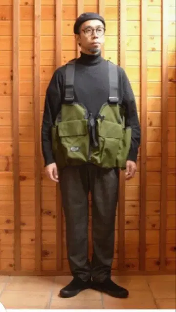 battlelake 베스트 미사용 프리 사이즈 올리브 그린